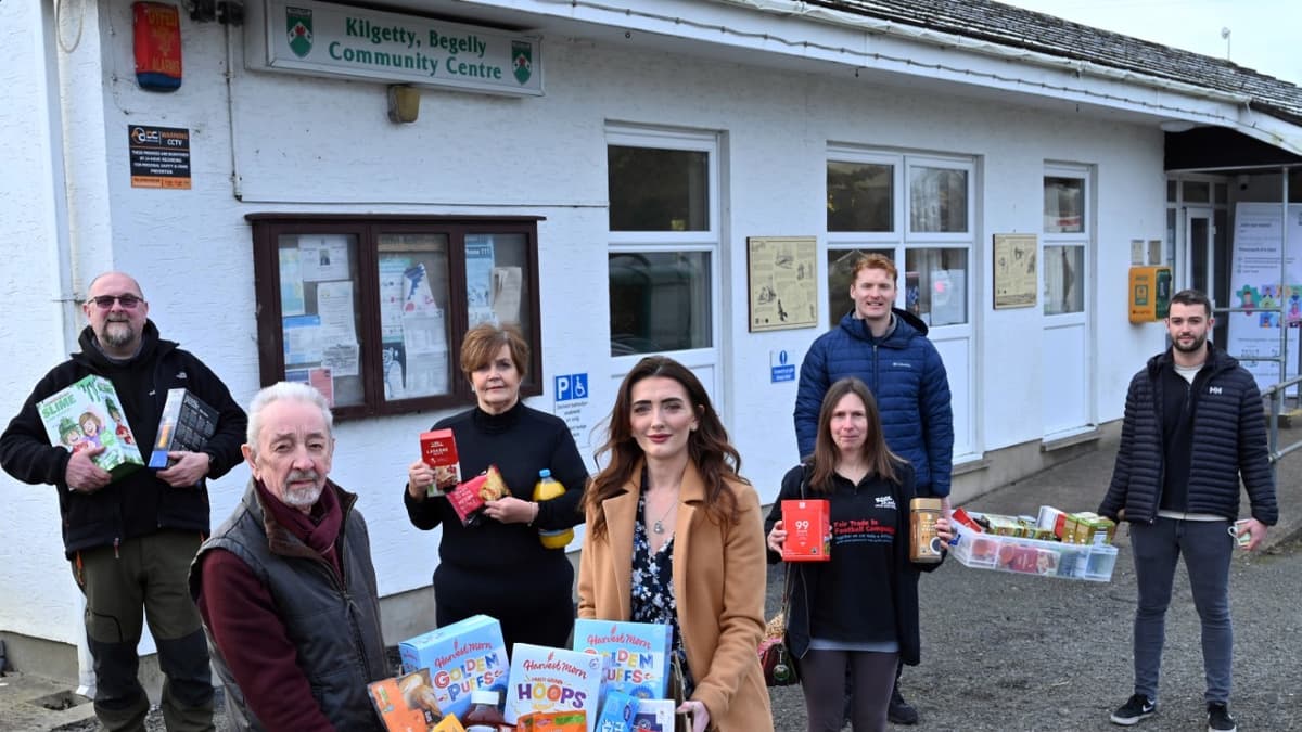James Criddle Foundation sets up Food Bank in Kilgetty tenbytoday.co.uk
